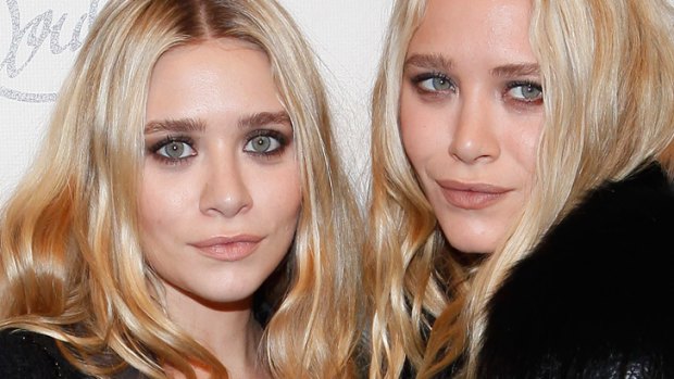 Two tone ... Ashley and Mary-Kate Olsen.