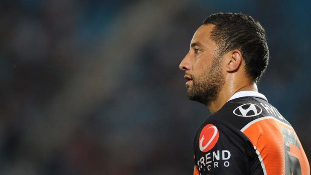 Benji Marshall: Wests Tigers will only upgrade his existing two-year deal. Photo: Getty Images