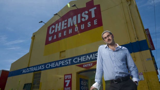 In a word, no: Chemist Warehouse's Damien Gance.