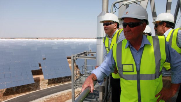 Ross Garnaut, Tony Windsor and Santiago Anas on the hunt for renewable energy solutions.