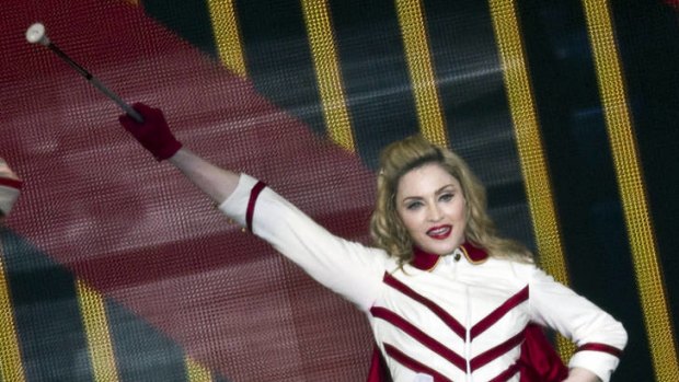 Madonna weighed in to the Israeli-Palestinian conflict in Tel Aviv.