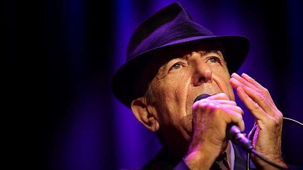 Taking risks ... Leonard Cohen helped inspire a new generation of musos.