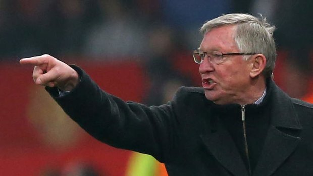 Pressure: Retired Manchester United Manager Alex Ferguson.