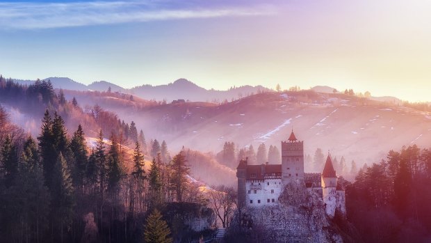 Bran Castle, known as 'Dracula’s Castle'; the exterior of The Prince’s Retreat.