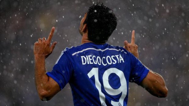 Beneficiary: Chelsea's Diego Costa is sure to benefit from Cesc Fabregas' creative talents.