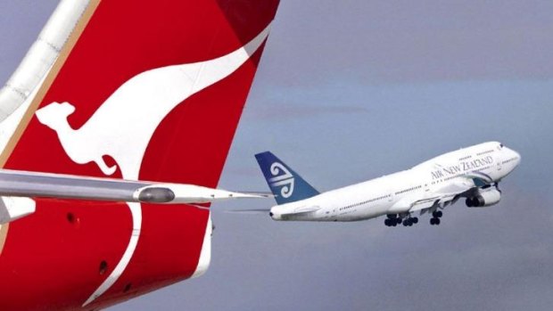 The battle between the alliance partners of Qantas and Air New Zealand has taken trans-Tasman airfares close to record lows. 