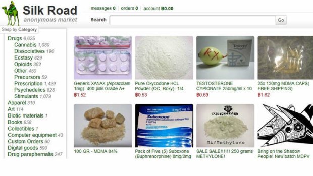 Back online: The old Silk Road, pictured, has resurfaced online in a new form.