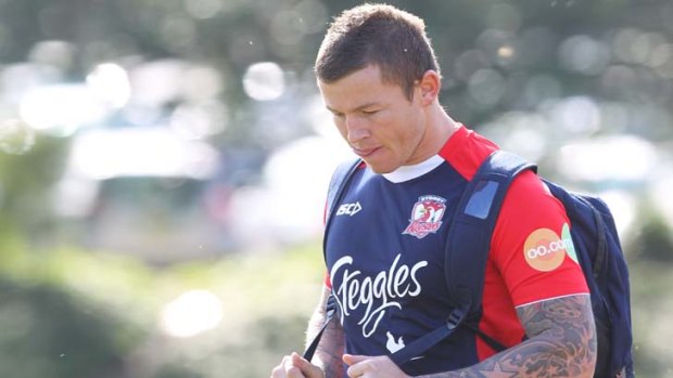 On your bike ... Todd Carney is a Rooster no more.