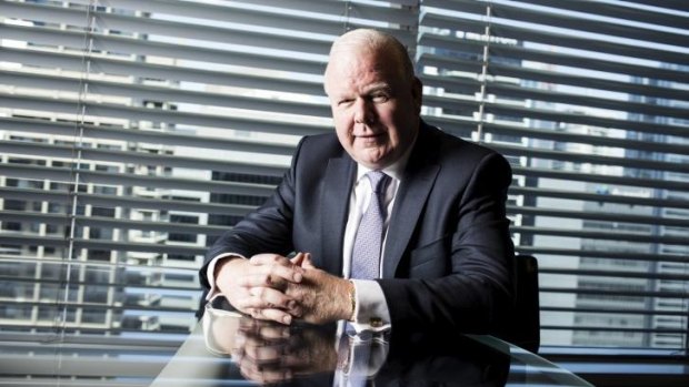 ANZ chief Mike Smith reported a record profit, driven by gains in the home loans market. 