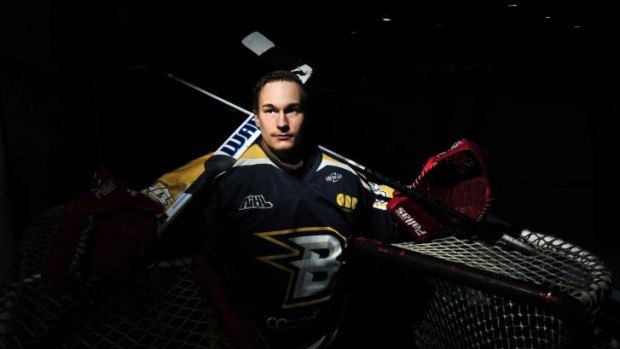 Goalkeeper Petri Pitkanen has been named the Canberra Brave's most valuable player for the 2014 Australian Ice Hockey League season.