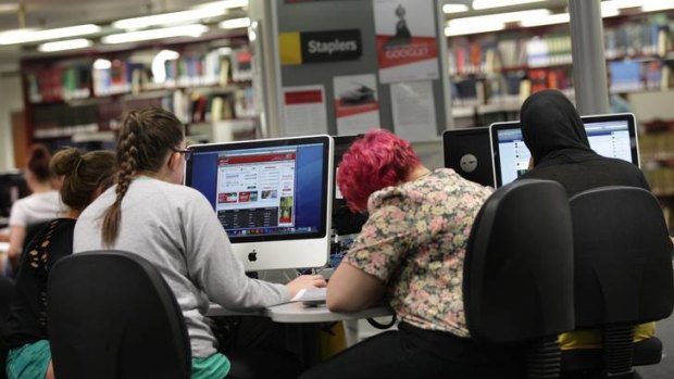 The 21st century librarian, who work in places like the RMIT library, has degrees in education and information services.