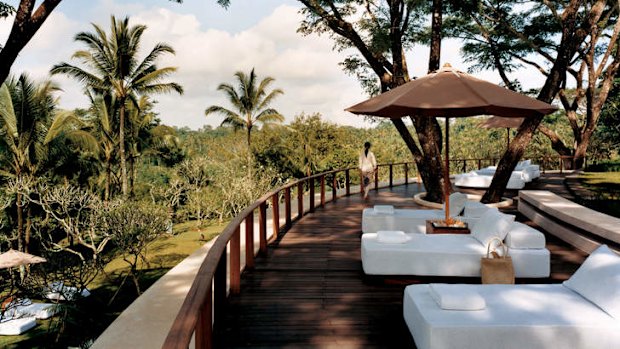 The spa at COMO Shambhala Estate, Ubud.