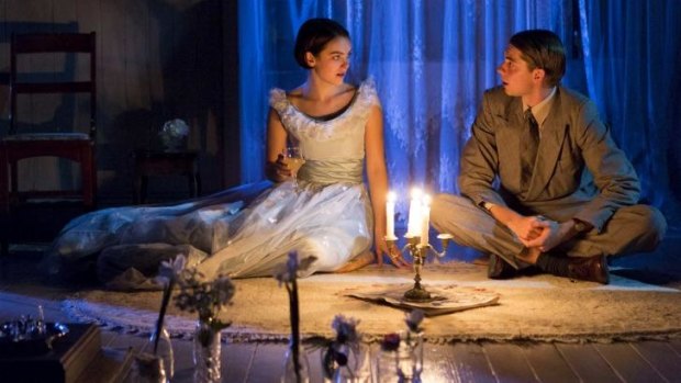 Exquisitely handled: Rose Riley and Harry Greenwood in <i>The Glass Menagerie</i>.