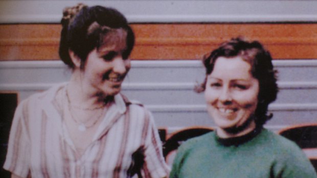 Lorraine Ruth Wilson (left) and Wendy Joy Evans photographed one month before they went missing.