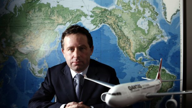 Plane sight ... Alan Joyce says the Qantas network will not be "Jetstarised".