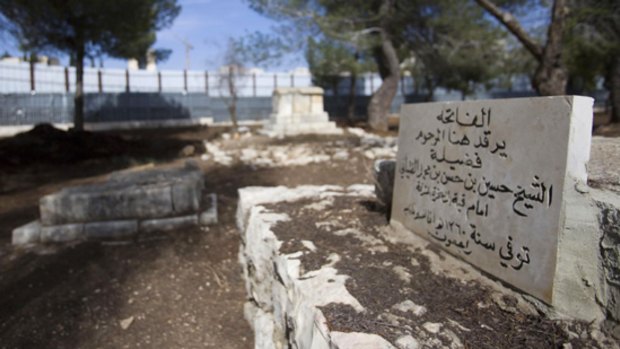 The cemetery in Jerusalem.