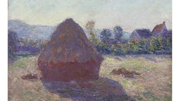 Cars in a gallery? As unlikely as finding a new Monet. This image of a haystack by the French artists was discovered by researchers in 2015.