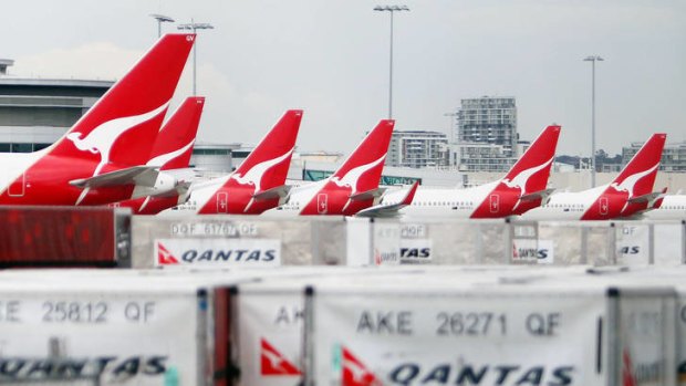 Qantas' share price has sprung to life.