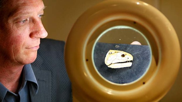 Flinders University paleontologist John Long.