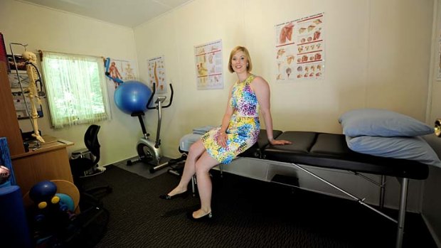 Charlotte Ganderton, 23, studied physiotherapy because it's a field that offers a large variety of career options.