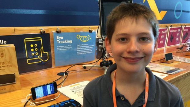 At age 13 Hamish Finlayson is the youngest entrepreneur at the Global Entrepreneurship Summit.