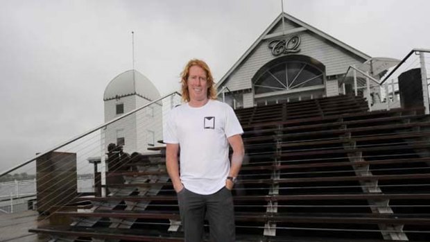 Cameron Ling at the Pier in Geelong.