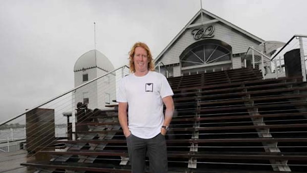 Cameron Ling at the Pier in Geelong.