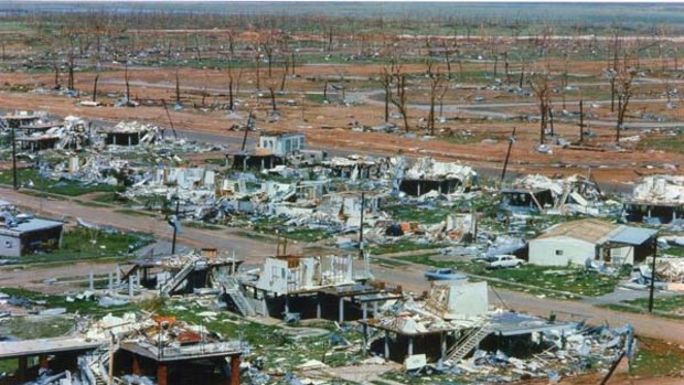 Cyclone Tracy, December 1974.