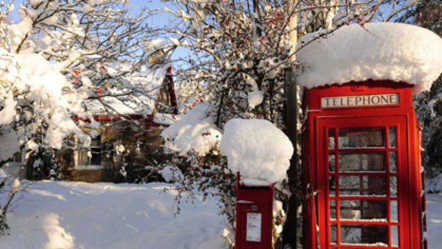 White-out Aviemore in Scotland has been buried under snow during the coldest winter in 30 years, which has caused chaos across Europe.
