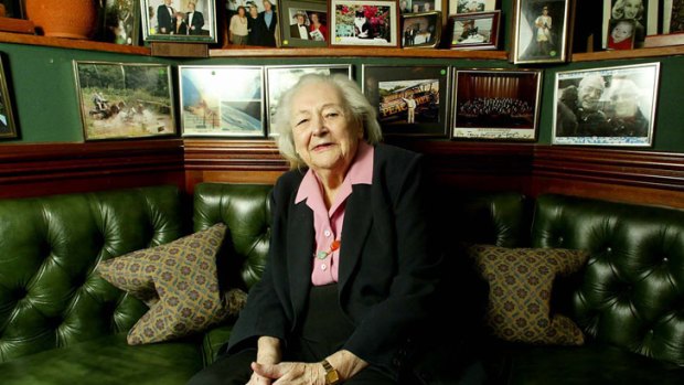 Nancy Wake, pictured in London aged 90, was top the Gestapo's wanted list. Known as The White Mouse, she once killed a German sentry with her bare hands.
