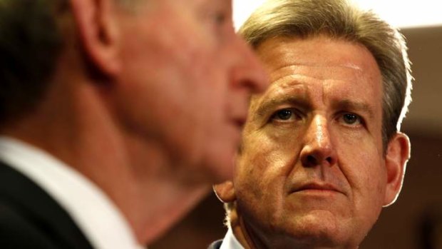 NSW Premier Barry O'Farrell: urged to adopt the 'Newcastle solution'.