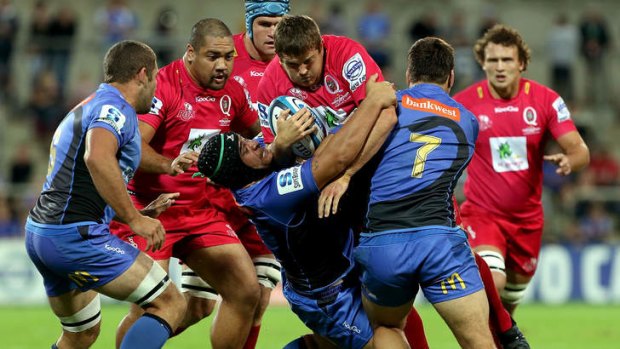 Muscle: the Reds will need plenty of go-forward for their gruelling South African tour.