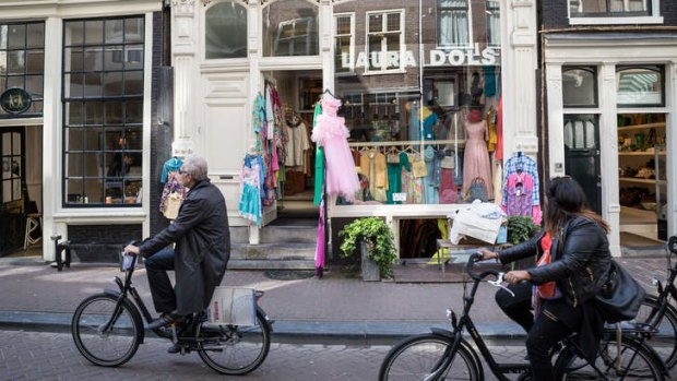 Streets ahead: The Nine Street area is renowned for its concentration of Dutch designers