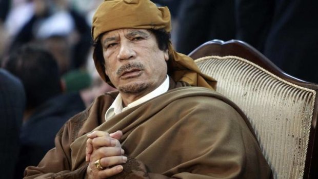 Family member ... Muammar Gaddafi.