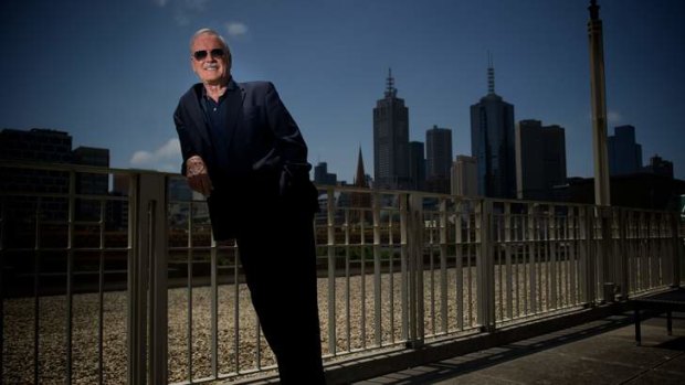 Busier than ever: John Cleese during his 2012 visit to Melbourne.