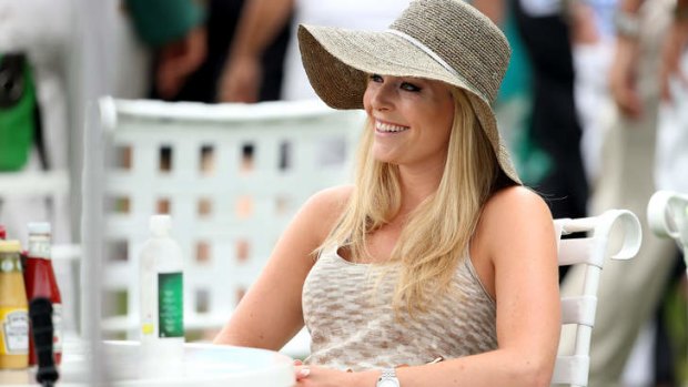 Caused a buzz: Lindsey Vonn.