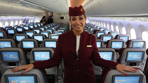 Qatar Airways female flight attendants are forbidden from marrying in the first five years of their service.