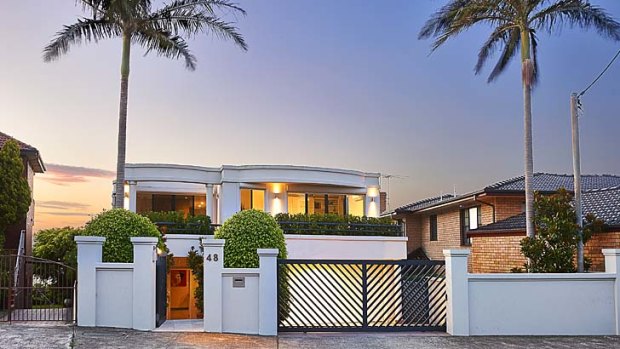 Steep competition ... a six-bedroom, five-bathroom home in Derby Street, Vaucluse fetched $5.15 million.