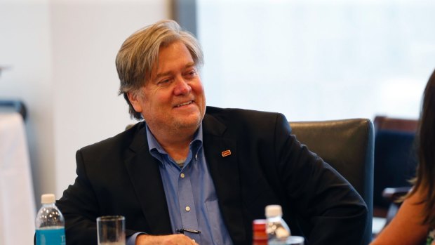 Steve Bannon, a former Goldman Sachs banker, navy officer, filmmaker and arch-conservative media entrepreneur, is quickly emerging as Trump's top counsellor.