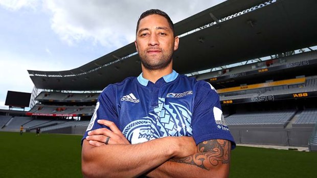 Union man: Benji Marshall is likely to begin life at the Auckland Blues in the No. 15 jumper.