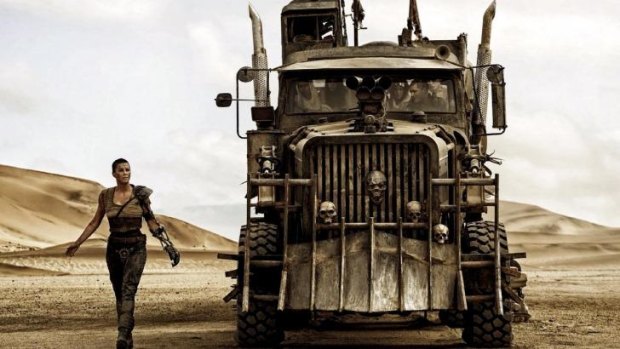 Charlize Theron in <i>Mad Max: Fury Road</i>.