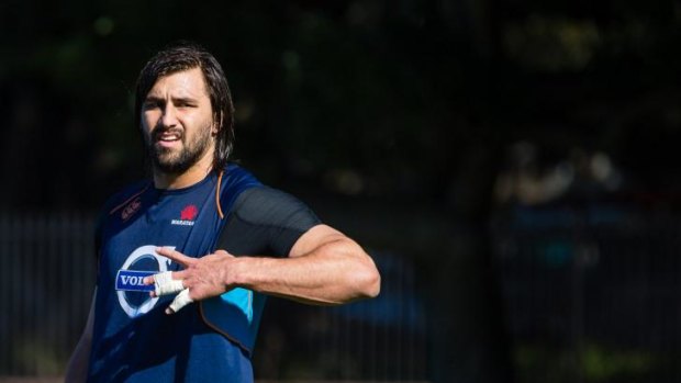 Important import: South African forward Jacques Potgieter has made a second home at the Waratahs.