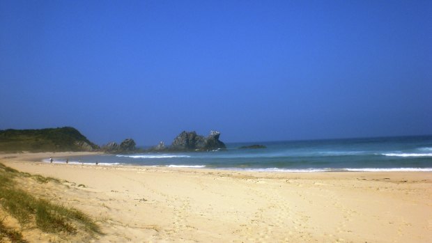 Bermagui's Camel Beach.