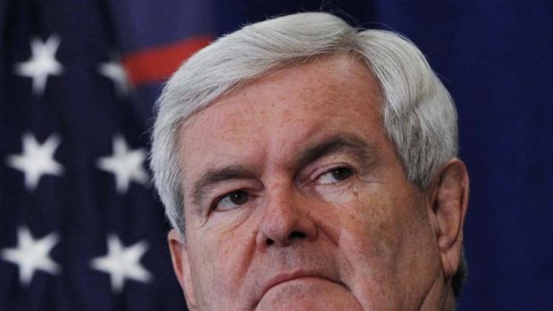 Newt Gingrich &#8230; setting sights on Super Tuesday.