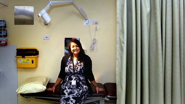 Overcoming hurdles &#8230; fourth-year medical student Dana Slape, a Larrakia woman, mentors other indigenous students at the University of Western Sydney.