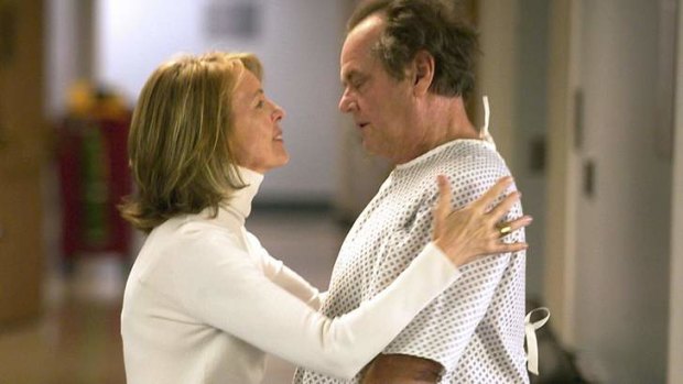Even the older actors can be sexy ... Diane Keaton and Jack Nicholson in <i>Something's Gotta Give</i>.