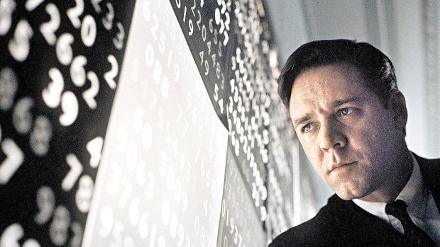 Russell Crowe in <i>A Beautiful Mind</i>.