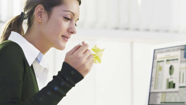 Eating well at work can help nourish the mind and body.