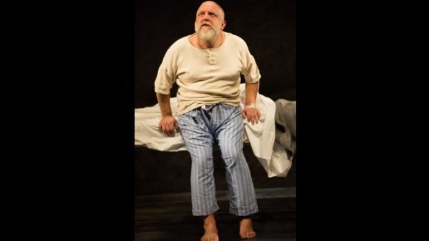 Simon Russell Beale in Sam Mendes' production of King Lear at London's National Theatre. 