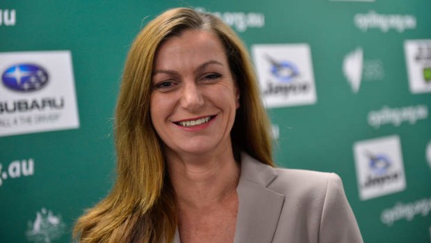 UCI Oceania president Tracey Gaudry.